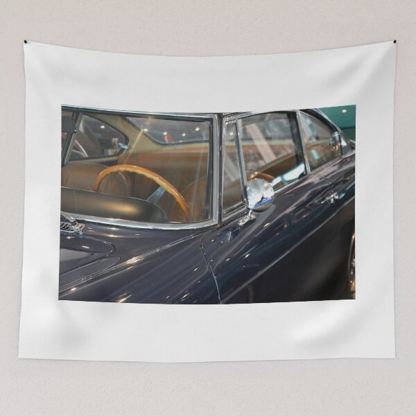 Item preview, Dark shining car detail of windscreen and steering wheel designed and sold by oanaunciuleanu.