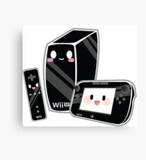 Cute Wii U Canvas Print