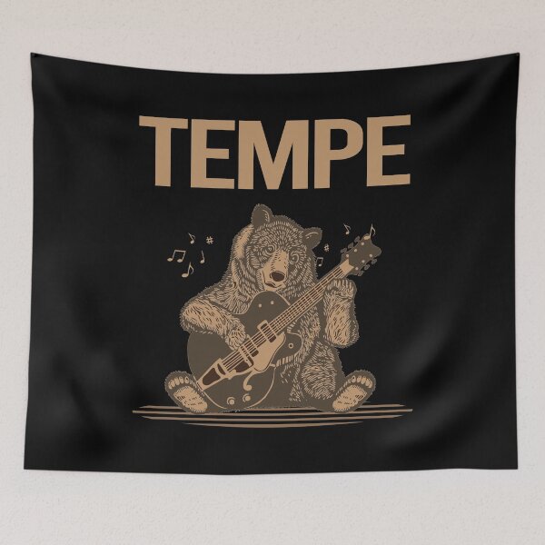 Item preview, Bear With Guitar Tempe designed and sold by hurseslossb.