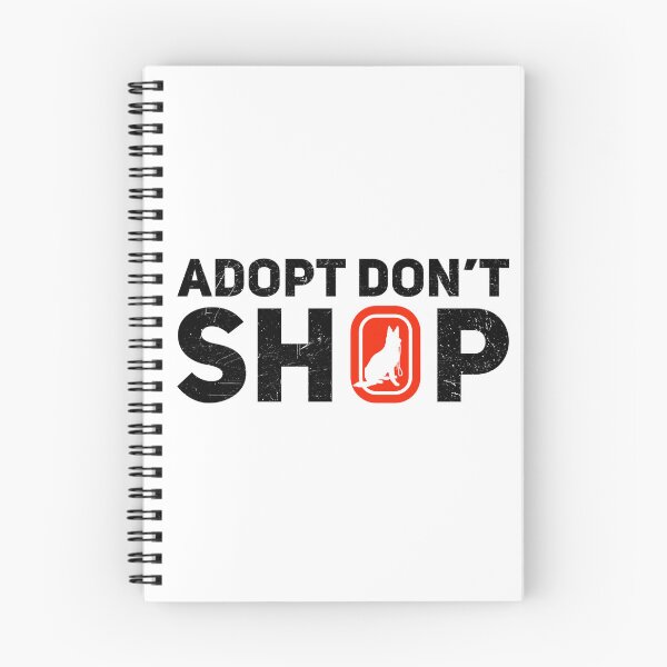 Item preview, Adopt don’t shop designed and sold by Elrcpinta.