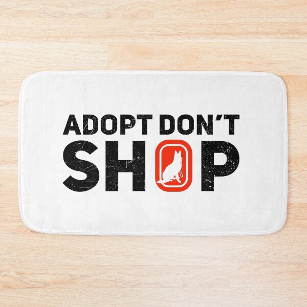 Item preview, Adopt don’t shop designed and sold by Elrcpinta.