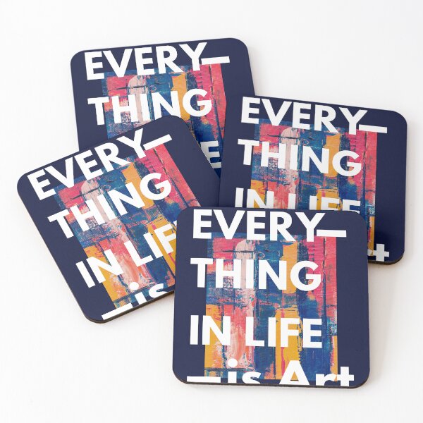 Item preview, Everything in life is art T-Shirt designed and sold by Graphichut.