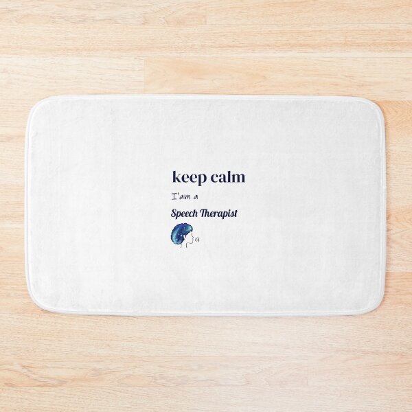 Item preview, Keep calm I am a speech therapist designed and sold by Roshanay fatima.