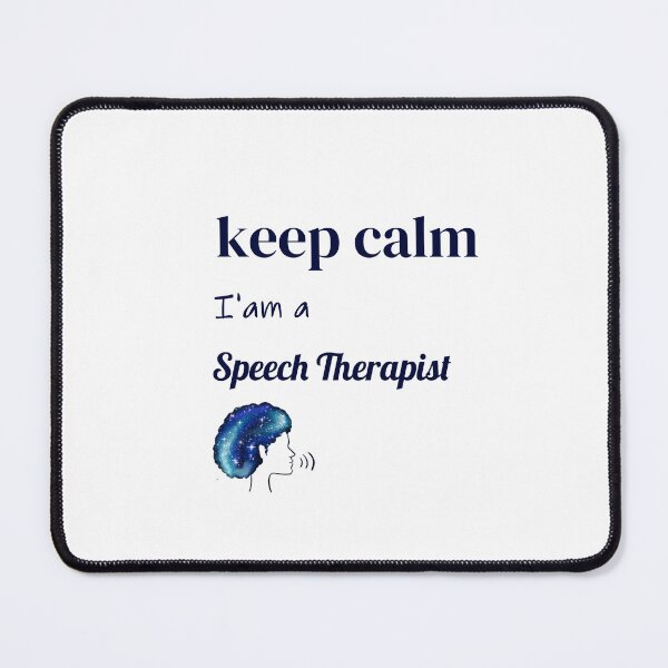 Item preview, Keep calm I am a speech therapist designed and sold by Roshanay fatima.