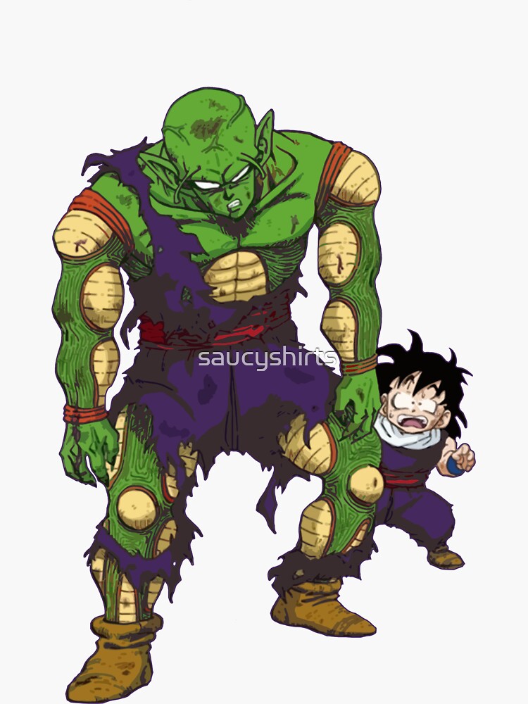 "Piccolo Gohan Dragon Ball Z Manga Cover Sacrifice Art