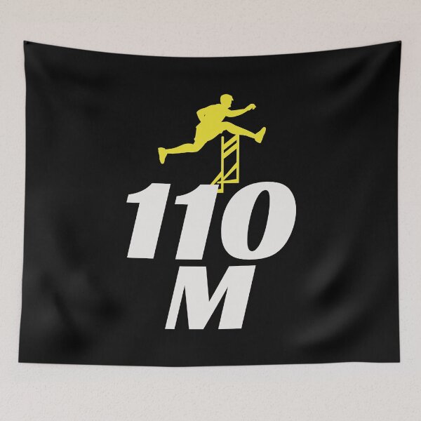 Item preview, Hurdles Hurdling Hurdler Running Runner Athletics designed and sold by CuteDesigns1.