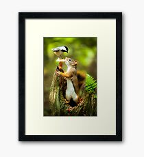 Chipmunk Framed Print