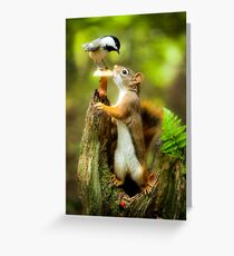 Chipmunk Greeting Card