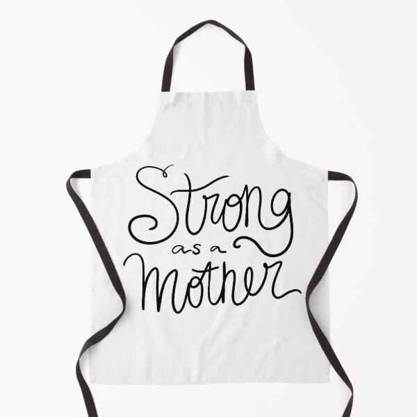 Item preview, Strong as a Mother Calligraphy designed and sold by kmstudio.