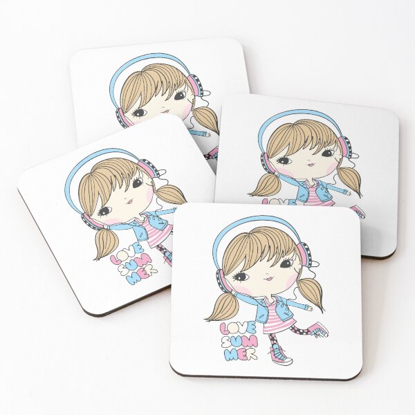 Item preview, Love Summer Girly Gift and Baby T Shirt Design designed and sold by Sunnyhova.