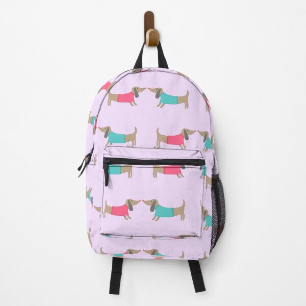 Item preview, Cute dog lovers in pink background designed and sold by bigmoments.