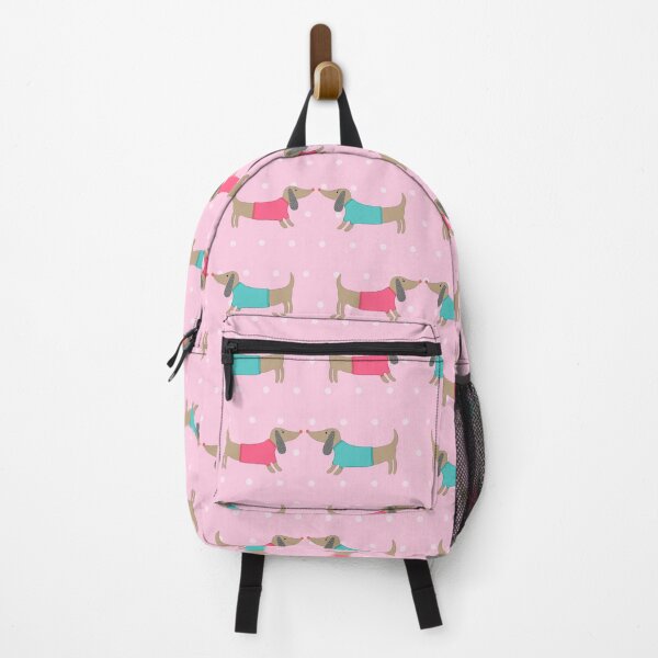 Item preview, Cute dog lovers with dots in pink background designed and sold by bigmoments.