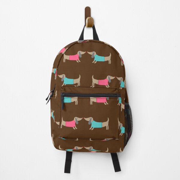 Item preview, Cute dog lovers in dark brown designed and sold by bigmoments.