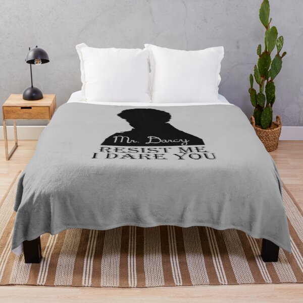Item preview, Funny Jane Austen Pride and Prejudice Mr. Darcy Romantic Novel Resist Me I Dare You designed and sold by TopTeeShop.