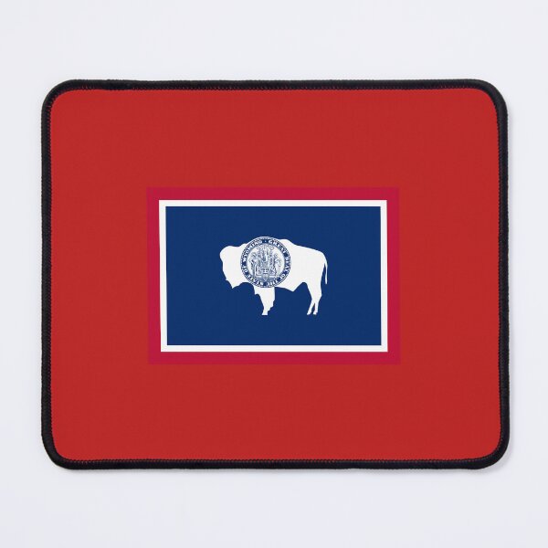 Item preview, Wyoming Flag designed and sold by ajrodz.