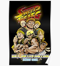 Sweep das Bein: Hill Valley Edition Poster