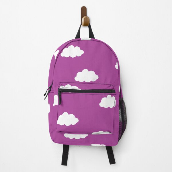 Item preview, White clouds in purple pink background designed and sold by bigmoments.