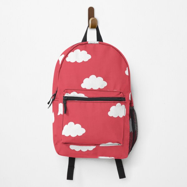 Item preview, White clouds in red background designed and sold by bigmoments.