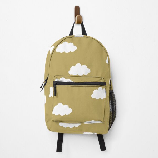 Item preview, White clouds in green yellow background designed and sold by bigmoments.