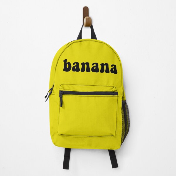 Item preview, Banana Yellow Background And Black Text designed and sold by ArtBySymone.