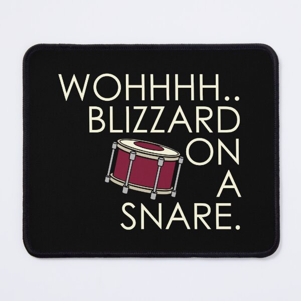 Item preview, Woh Blizzard On A Snare Funny Lyrics designed and sold by PunnyLyrics.