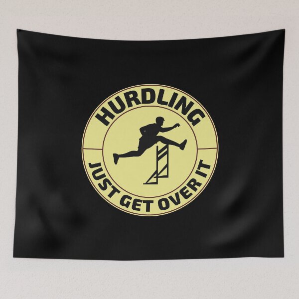 Item preview, Hurdles Hurdling Hurdler Running Runner Athletics designed and sold by CuteDesigns1.