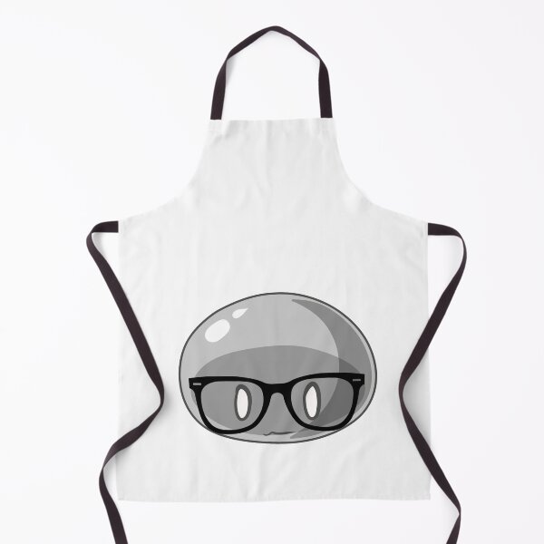 Item preview, Chibi Nerdy Silver Slime | Anime Emote designed and sold by BBMarioni.