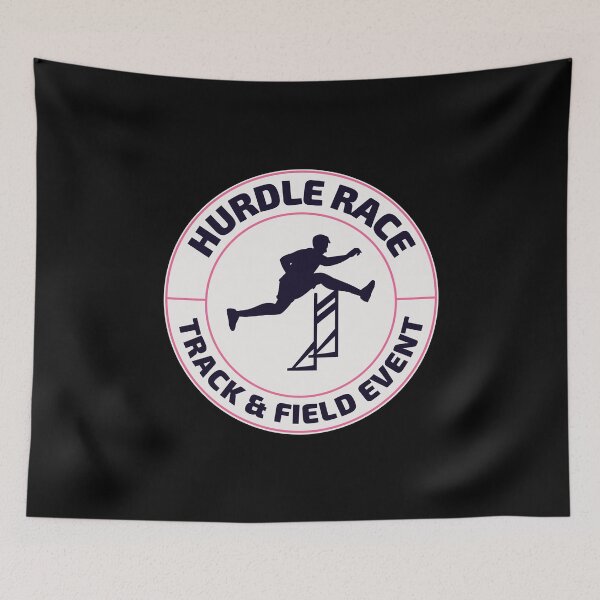 Item preview, Hurdles Hurdling Hurdler Running Runner Athletics designed and sold by CuteDesigns1.