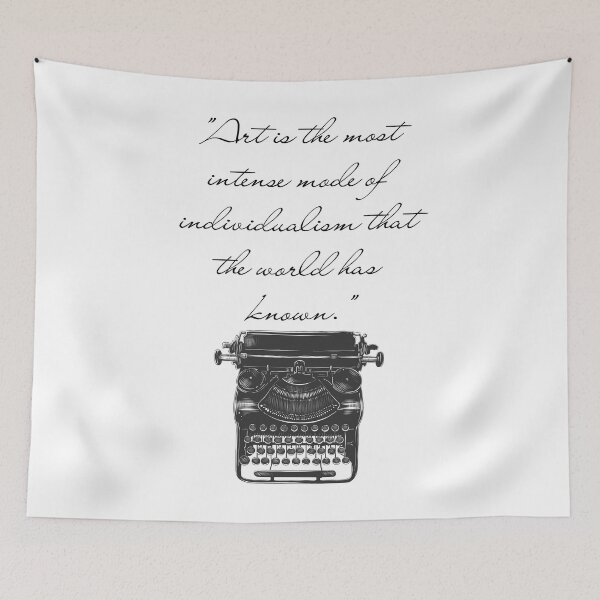 Item preview, Quote Oscar Wilde designed and sold by addict2reading.