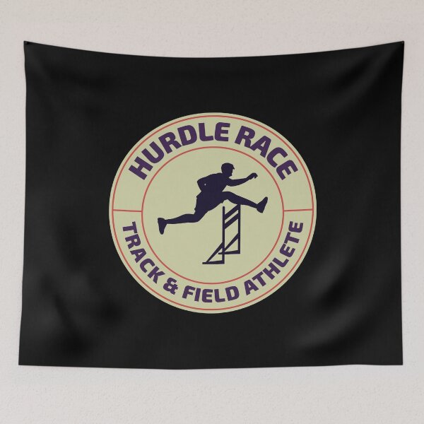 Item preview, Hurdles Hurdling Hurdler Running Runner Athletics designed and sold by CuteDesigns1.