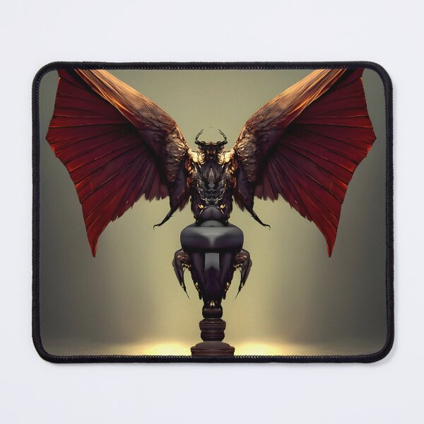Item preview, Demon sitting on a pillar designed and sold by Jwsto.