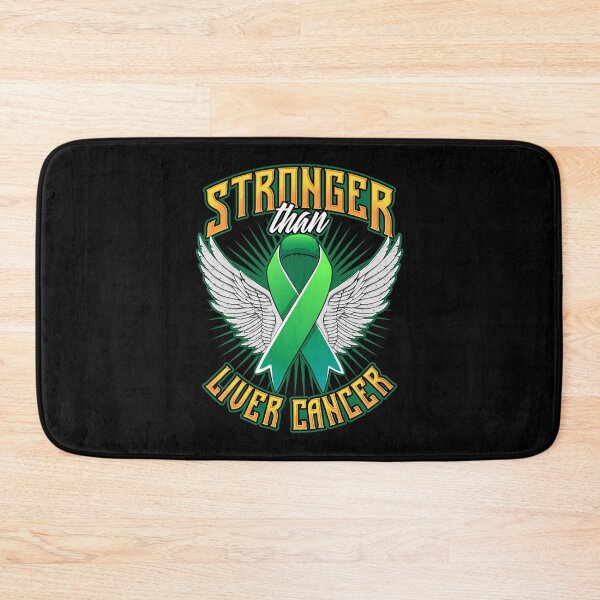 Item preview, Stronger Than Liver Cancer Awareness Emerald Green Ribbon designed and sold by Andy8891.