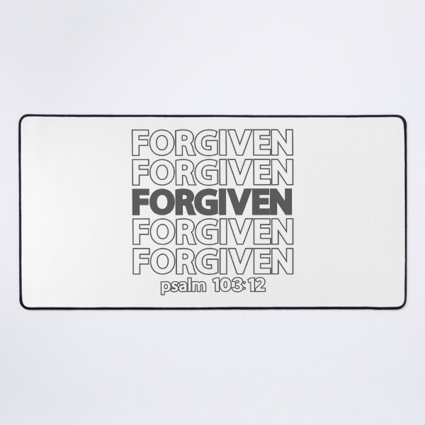 Item preview, Christian Design - Forgiven - Psalm 103 verse 12 designed and sold by simplydesignart.