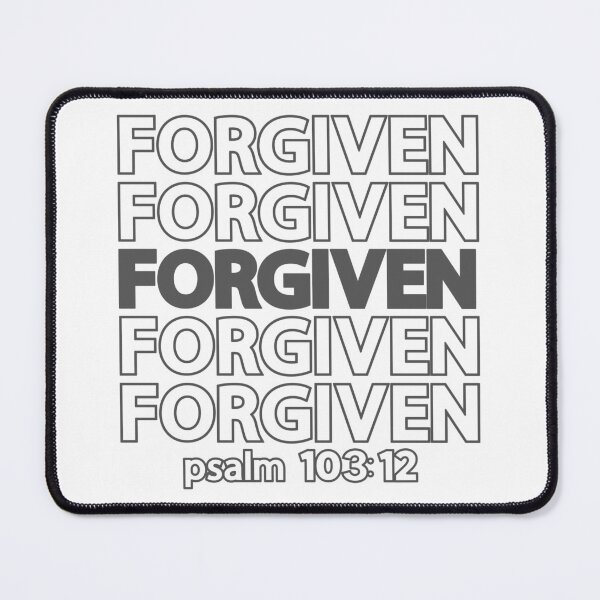 Item preview, Christian Design - Forgiven - Psalm 103 verse 12 designed and sold by simplydesignart.
