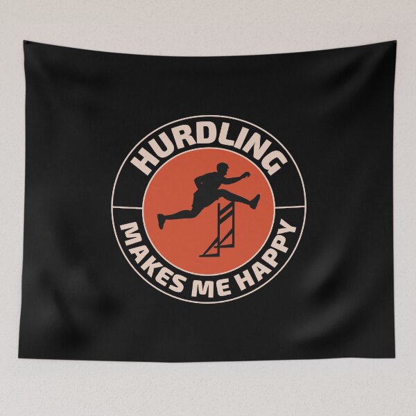 Item preview, Hurdles Hurdling Hurdler Running Runner Athletics designed and sold by CuteDesigns1.