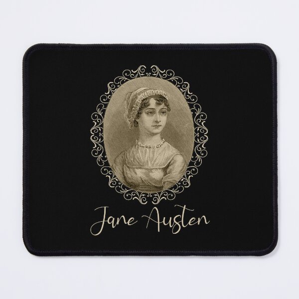 Item preview, Jane Austen Portrait Pride and Prejudice Quotes Romantic Novel designed and sold by TopTeeShop.