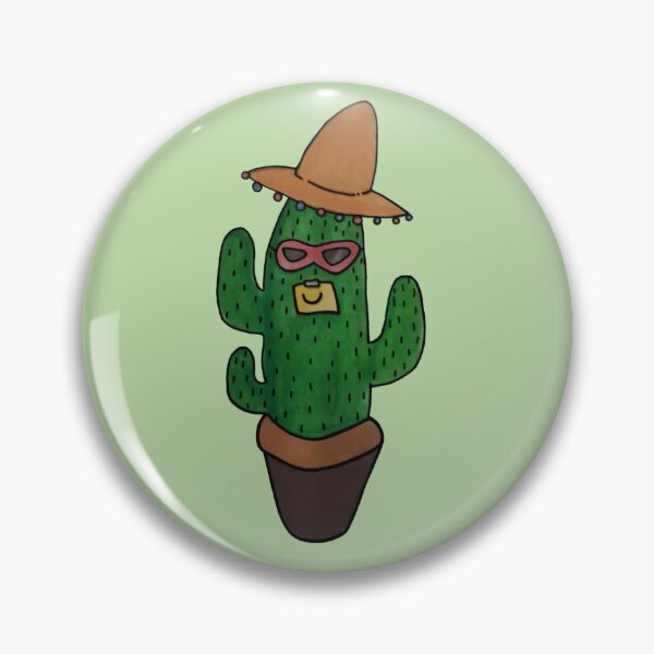 Item preview, Cowboy cactus with glasses designed and sold by babysnaily.