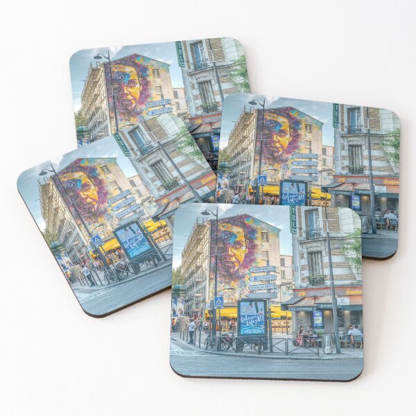 Item preview, Paris Rue de Tolbiac Ave de Choisy Crossroads Urban Artwork Photography designed and sold by skyfilming.