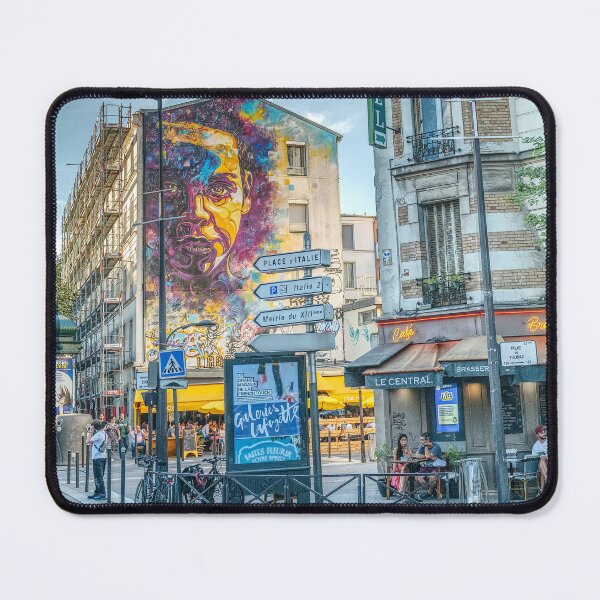 Item preview, Paris Rue de Tolbiac Ave de Choisy Crossroads Urban Artwork Photography designed and sold by skyfilming.