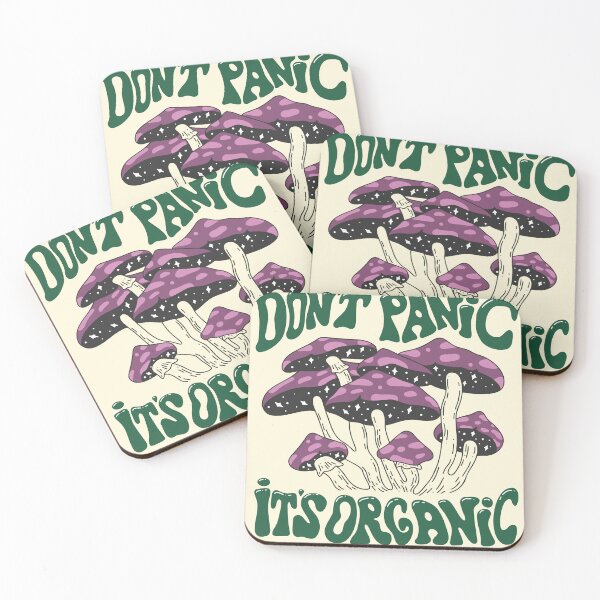 Item preview, Don't Panic It's Organic designed and sold by Olha Horetska.