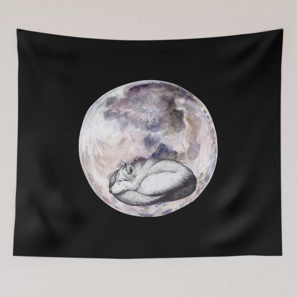 Item preview, Wolf Sleeps on the Moon designed and sold by Sagittarius-Lin.