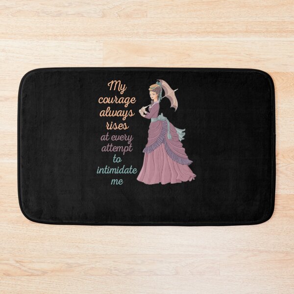 Item preview,  Jane Austen My Courage Pride and Prejudice Quotes Romantic Novel designed and sold by TopTeeShop.