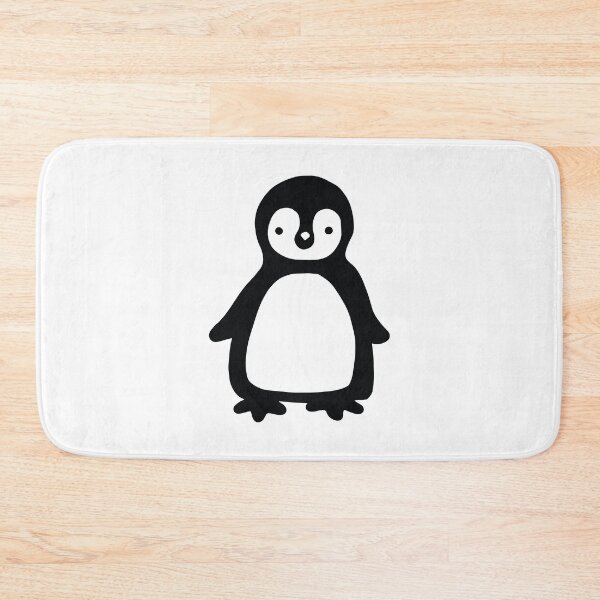Artikelvorschau, Einfaches Schwarz-Weiß-Pinguin entworfen und verkauft von bigmoments.