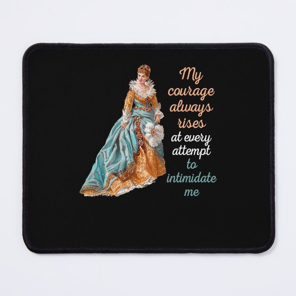 Item preview, Jane Austen My Courage Book Club Fans Pride and Prejudice Quotes Romantic Novel designed and sold by TopTeeShop.