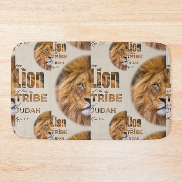 Item preview, Lion of Judah with crown on greige designed and sold by AbideApparel.