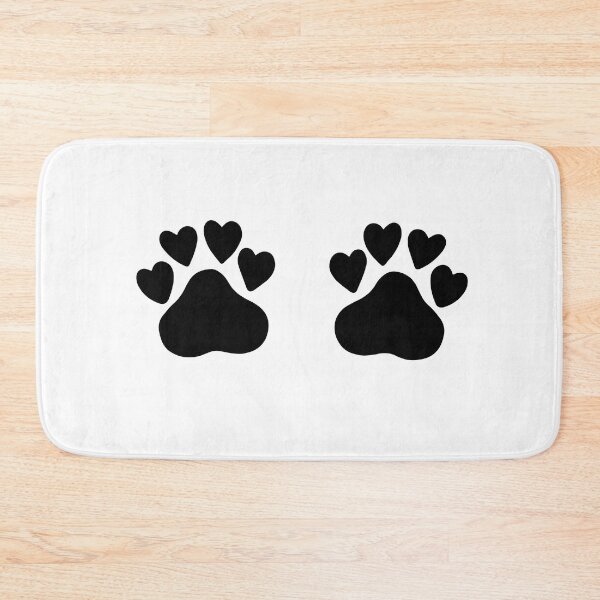 Item preview, Cat's hand drawn paws in black and white designed and sold by bigmoments.