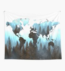 world map Wall Tapestry