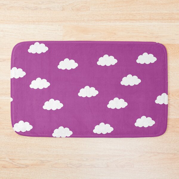 Item preview, White clouds in purple pink background designed and sold by bigmoments.