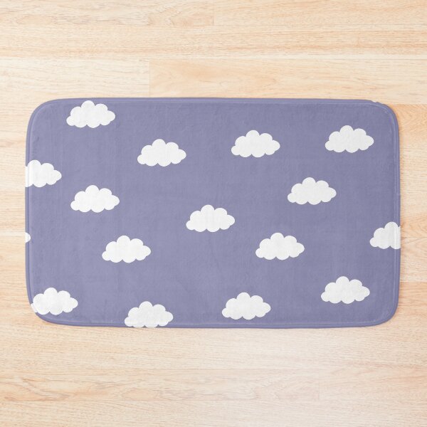Item preview, White clouds in purple background designed and sold by bigmoments.