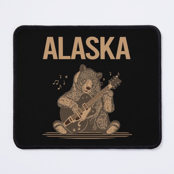 Item preview, Bear With Guitar Alaska designed and sold by hurseslossb.